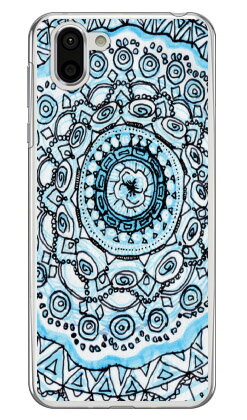 トルコ サークル パターン （クリア） AQUOS R2 SH-03K・SHV42・706SH docomo・au・SoftBank Coverfull aquos r sh-03k shv42 706sh ケース aquos r sh-03k shv42 706sh カバー sh-03k shv42 706shケース sh-03k shv42 706shカバー sh03k shv42 送料無料