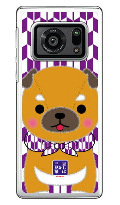 콩 시바 삼형제 시리즈 삼남두 사부로 (클리어) AQUOS R6 SH-51B·A101SH·SH-M22 docomo·SoftBank·MVNO 스마트폰(SIM 프리 단말) sh-51b a101sh 커버 무료 배송