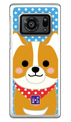 豆しば三兄弟シリーズ ウィル （クリア） AQUOS R6 SH-51B・A101SH・SH-M22 docomo・SoftBank・MVNOスマホ（SIMフリー端末） sh-51b a101sh カバー sh-51b a101sh ケース aquos r6 sh-51b a101sh ケース aquos r6 sh-51b a101sh カバー 送料無料