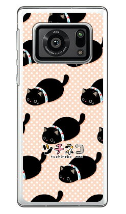 乐天商城 - ツチネコシリーズ クロ （クリア） AQUOS R6 SH-51B・A101SH・SH-M22 docomo・SoftBank・MVNOスマホ（SIMフリー端末） sh-51b a101sh カバー sh-51b a101sh ケース aquos r6 sh-51b a101sh ケース aquos r6 sh-51b a101sh カバー 送料無料