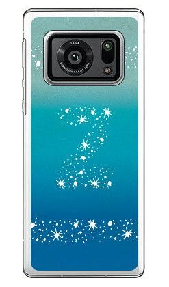 Cf LTD アロハ イニシャル オーシャン Z （クリア） AQUOS R6 SH-51B・A101SH docomo・SoftBank Coverfull sh-51b a101sh カバー sh-51b a101sh ケース aquos r6 sh-51b a101sh ケース aquos r6 sh-51b a101sh カバー アクオスR6 sh-51b 送料無料