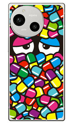 樂天商城 - カプセルくん マルチ AQUOS R9 SH-51E A401SH SH-M28 (ソフトTPU) YESNO ケース カバー スマホケース 送料無料 耐衝撃 プリント 保護 衝撃吸収