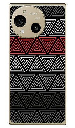 乐天商城 - トライアングル ブラック AQUOS R10 SH-51F A501SH SH-M31 (ソフトTPU) YESNO ケース カバー スマホケース 送料無料 耐衝撃 プリント 保護 衝撃吸収