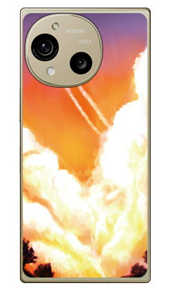 樂天商城 - Cf LTD 空シリーズ 夏の空 夕焼け AQUOS R10 SH-51F A501SH SH-M31 (ソフトTPU) ケース カバー スマホケース 送料無料 耐衝撃 プリント 保護 衝撃吸収
