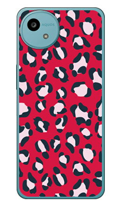 Rakuten - Leopard レッドAQUOS wish5 SH-52F A502SH SH-M32 (ソフトTPU) SECOND SKIN ケース カバー スマホケース 送料無料 耐衝撃 プリント 保護 衝撃吸収