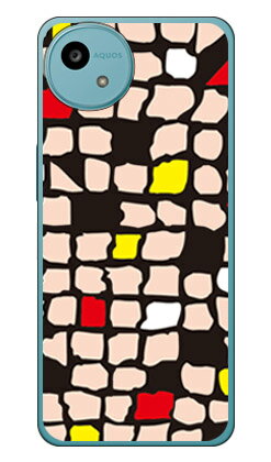 Rakuten - Mick ベージュAQUOS wish5 SH-52F A502SH SH-M32 (ソフトTPU) SECOND SKIN ケース カバー スマホケース 送料無料 耐衝撃 プリント 保護 衝撃吸収