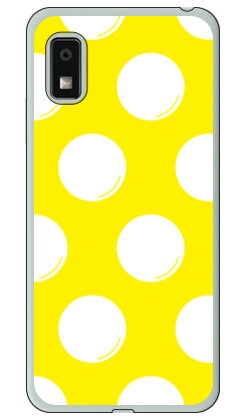 樂天商城 - ドットフライ イエロー×ホワイトAQUOS wish3 ケース SH-53D A302SH A303SH SH-M25 (ソフトTPU) SECOND SKIN ケース カバー スマホケース 送料無料 耐衝撃 プリント 保護