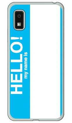 Hello my name is シアンAQUOS wish3 ケース SH-53D A302SH A303SH SH-M25 (ソフトTPU) SECOND SKIN ケース カバー スマホケース 送料無料 耐衝撃 プリン