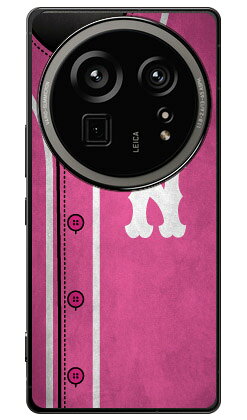 Rakuten - Cf LTD ベースボール イニシャル ピンク N (クリア) AQUOS R9 pro SH-54E A504SH SH-M30 Coverfull 本体 保護 ハードケース スマホカバー　送料無料
