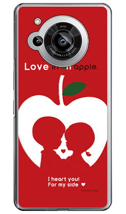 乐天商城 - りんごの恋 （ハードケース） design by Ringo AQUOS R7 SH-52C Coverfull aquos r7 ケース aquos R7 フィルム aquos R7 ケース 耐衝撃 aquos r7 本体 保護 aquos r7 simフリー aquos r7 カバー aquos r7 ケース おしゃれ aquos r7 ケース ショルダー 送料無料