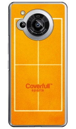 樂天商城 - 卓球コート オレンジ（ハードケース） AQUOS R7 SH-52C Coverfull aquos r7 ケース aquos R7 フィルム aquos R7 ケース 耐衝撃 aquos r7 本体 保護 aquos r7 simフリー aquos r7 カバー aquos r7 ケース おしゃれ aquos r7 ケース ショルダー 送料無料