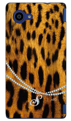 ヒョウ柄イニシャル-S design by ARTWORK Disney Mobile on docomo DM-01H docomo Coverfull dm－01h ケース dm－01h カバー dm01h ケース dm01h カバー dm 01h ケース dm 01h カバー モバイル スマホケース スマホカバー 送料無料