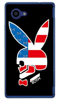 Bunny bone VERSION2 （クリア） design by ROTM Disney Mobile on docomo DM-01H docomo SECOND SKIN dm－01h ケース dm－01h カバー dm01h ケース dm01h カバー dm 01h ケース dm 01h カバー モバイル スマホケース 送料無料