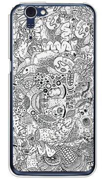 【送料無料】 混沌 （クリア） design by 326 / for SH-01F DRAGON QUEST/docomo 【SECOND SKIN】【平面】【受注生産】【スマホケース】【ハードケース】sh-01f カバー sh-01f ケース DRAGON QUEST ケース DRAGON QUEST カバー ドラゴンクエスト ケース