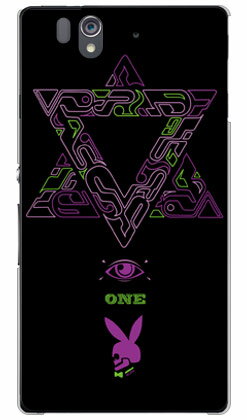 【送料無料】 友星 （Yusei Sagawa） 「Power」 ブラック×パープル （クリア） / for Xperia Z SO-02E/docomo 【SECOND SKIN】XPERIA Z SO-02E ケース エクスペリア z カバー エクスペリアz Case/Cover スマホケース SO02E/SO02E ドコモ カバー ケース