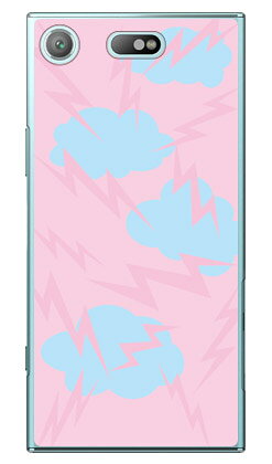 樂天商城 - エレクトロクラウド ピンク （クリア） Xperia XZ1 Compact SO-02K docomo SECOND SKIN xperia xz1 compact ケース xperia xz1 compact カバー エクスペリアxz1コンパクト ケース エクスペリアxz1コンパクト カバー so-02k ケース 送料無料