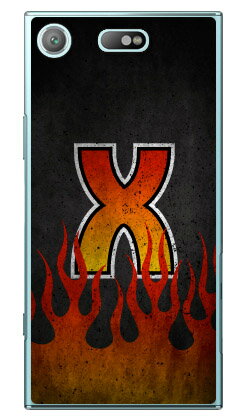 乐天商城 - Cf LTD ファイア イニシャル X （クリア） Xperia XZ1 Compact SO-02K docomo Coverfull xperia xz1 compact ケース xperia xz1 compact カバー エクスペリアxz1コンパクト ケース エクスペリアxz1コンパクト カバー so-02k ケース 送料無料