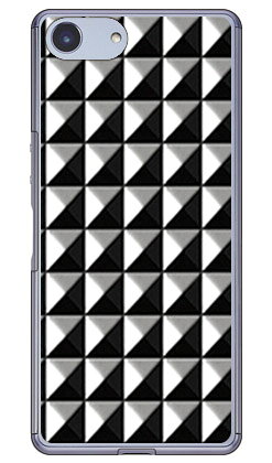 STUDS （クリア） Xperia Ace SO-02L docomo・MVNOスマホ（SIMフリー端末）・楽天モバイル SECOND SKIN スマホケース ハードケース ドコモ so-02l ケース so-02l カバー so03f ケース so03f カバー xperia ace ケース xperia 送料無料