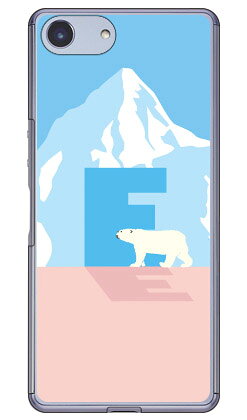 樂天商城 - Cf LTD シロクマ イニシャル E （クリア） Xperia Ace SO-02L docomo・MVNOスマホ（SIMフリー端末）・楽天モバイル Coverfull ハードケース ドコモ so-02l ケース so-02l カバー so03f ケース so03f カバー xperia ace ケース xperia 送料無料