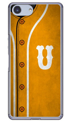 乐天商城 - Cf LTD ベースボール イニシャル イエロー U （クリア） Xperia Ace SO-02L docomo・MVNOスマホ（SIMフリー端末）・楽天モバイル Coverfull ドコモ so-02l ケース so-02l カバー so03f ケース so03f カバー xperia ace ケース xperia 送料無料