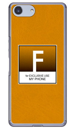 Cf LTD クラシック イニシャル F （クリア） Xperia Ace SO-02L docomo・MVNOスマホ（SIMフリー端末）・楽天モバイル Coverfull ドコモ so-02l ケース so-02l カバー so03f ケース so03f カバー xperia ace ケース xperia ace エクスペリア ace 送料無料