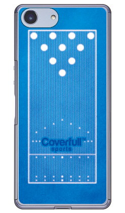 樂天商城 - ボウリングレーンブルー （クリア） Xperia Ace SO-02L docomo・MVNOスマホ（SIMフリー端末）・楽天モバイル Coverfull ドコモ so-02l ケース so-02l カバー so03f ケース so03f カバー xperia ace ケース xperia ace カバー エクスペリア ace 送料無料