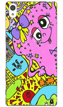 【送料無料】 かずはりんぬ 「ごちゃごちゃちゃん その5」 / for Xperia Z5 Premium SO-03H/docomo 【SECOND SKIN】xperia z5 premium ケース xperia z5 premium カバー z5 premium ケース z5 premium カバー z5 プレミアム ケース z5 プレミアム カバー