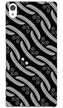 【送料無料】 yoshi47 「black&white02」 / for Xperia Z5 Premium SO-03H/docomo 【SECOND SKIN】【ハードケース】xperia z5 premium ケース xperia z5 premium カバー z5 premium ケース z5 premium カバー z5 プレミアム ケース z5 プレミアム カバー