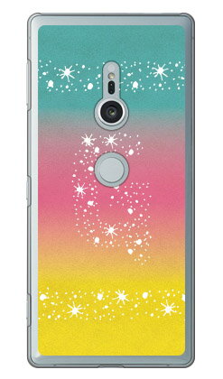 Cf LTD アロハ イニシャル トロピカル G （クリア） Xperia XZ2 SO-03K・SOV37・702SO docomo・au・SoftBank Coverfull xperia xz2 ケース xperia xz2 カバー so-03k sov37 702so ケース so-03k sov37 702so カバー so03k sov37 送料無料