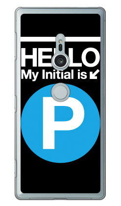 樂天商城 - Cf LTD サブウェイイニシャル P サックスブルー （クリア） Xperia XZ2 SO-03K・SOV37・702SO docomo・au・SoftBank Coverfull xperia xz2 ケース xperia xz2 カバー so-03k sov37 702so ケース so-03k sov37 702so カバー so03k sov37 送料無料