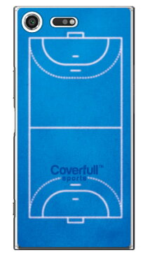 【送料無料】 ハンドボールコート ブルー(クリア) / for Xperia XZ Premium SO-04J/docomo 【Coverfull】xperia xz premium ケース xperia xz premium カバー so-04j ケース so-04j カバー so04j ケース so04j カバー エクスペリアxz プレミアム ケース