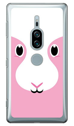 樂天商城 - Cf LTD キューティーラビット ピンク （クリア） Xperia XZ2 Premium SO-04K・SOV38 docomo・au Coverfull xperia xz2 premium ケース xperia xz2 premium カバー so-04k sov38 ケース so-04k sov38 カバー so04k sov38 ケース 送料無料