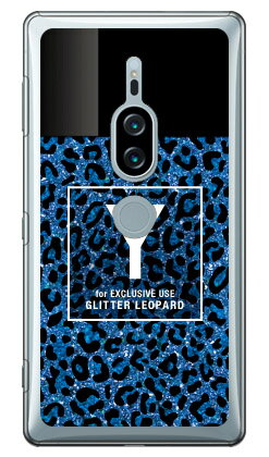 樂天商城 - Cf LTD ヒョウ柄 ネイルボトル イニシャル Y ブルー （クリア） Xperia XZ2 Premium SO-04K・SOV38 docomo・au Coverfull xperia xz2 premium ケース xperia xz2 premium カバー so-04k sov38 ケース so-04k sov38 カバー so04k sov38 ケース 送料無料