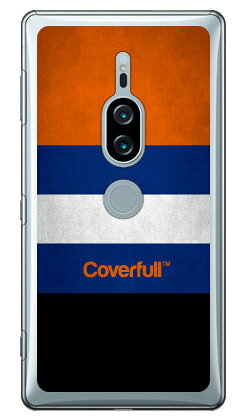 Rakuten - Cf LTD KICKSコレクションシリーズ #5 オレンジ×ネイビー （クリア） Xperia XZ2 Premium SO-04K・SOV38 docomo・au Coverfull xperia xz2 premium ケース xperia xz2 premium カバー so-04k sov38 ケース so-04k sov38 カバー 送料無料