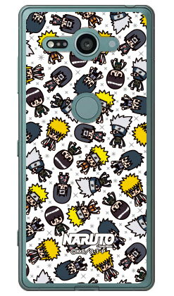 ナルト疾風伝シリーズ NARUTO×PansonWorks オールスターズ （ホワイト） （ソフトTPUクリア） / for Xperia XZ2 Compact SO-05K/docomo 【ソフトケース】xperia xz2 compact ケース xperia xz2 compact カバー so-05k ケース so-05k カバー so05k ケース so05k カバー