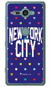 NYC }`n[ghbglCr[ i\tgTPUNAj design by Moisture Xperia XZ2 Compact SO-05K docomo SECOND SKIN xperia xz2 compact P[X xperia xz2 compact Jo[ so-05k P[X so-05k Jo[ so05k P[X so05k Jo[ 