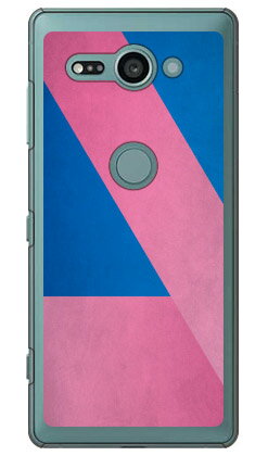 Cf LTD ダービーコレクション 競馬 騎手 勝負服 33 青・桃襷・桃袖 （クリア） Xperia XZ2 Compact SO-05K docomo Coverfull xperia xz2 compact ケース xperia xz2 compact カバー so-05k ケース so-05k カバー so05k ケース so05k カバー 送料無料