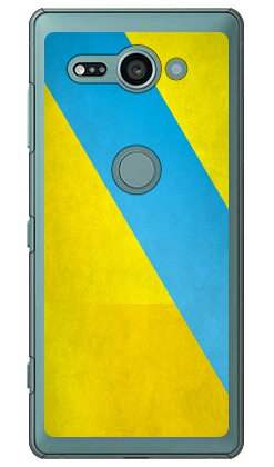 Mobile Phone Cases - Cf LTD ダービーコレクション 競馬 騎手 勝負服 35 黄・水色襷 （クリア） Xperia XZ2 Compact SO-05K docomo Coverfull xperia xz2 compact ケース xperia xz2 compact カバー so-05k ケース so-05k カバー so05k ケース so05k カバー 送料無料