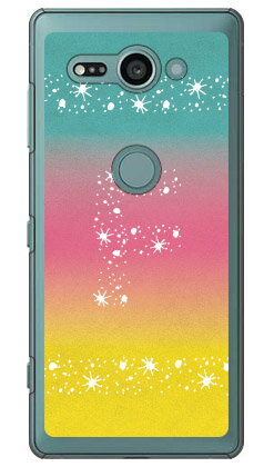 【送料無料】 Cf LTD アロハ イニシャル トロピカル F （クリア） / for Xperia XZ2 Compact SO-05K/docomo 【Coverfull】【ハードケース】xperia xz2 compact ケース xperia xz2 compact カバー so-05k ケース so-05k カバー so05k ケース so05k カバー