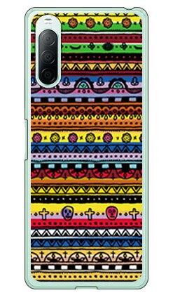 メキシカンフォーク マルチ （ソフトTPUクリア） Xperia 10 II SO-41A・SOV4