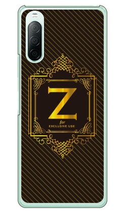 樂天商城 - Cf LTD ラグジュアリーイニシャル Z ゴールドイエロー （クリア） Xperia 10 II SO-41A・SOV43・A001SO・XQ-AU42 docomo・au・Y!mobile・MVNOスマホ（SIMフリー端末） Coverfull xperia 10 II ケース xperia 10 II カバー so-41a ケース so-41a 送料無料