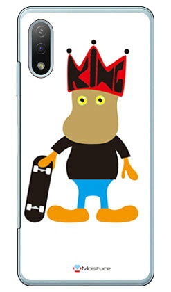 Behemoth ホワイト （クリア） design by Moisture Xperia Ace II SO-41B docomo SECOND SKIN 受注生産 スマホケース ハードケース xperia ace ii カバー エクスぺリアace ii スマホケースエクスぺリアace ii カバー カスタムケース 送料無料
