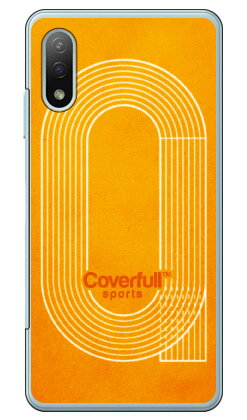 乐天商城 - 陸上トラック オレンジ （クリア） Xperia Ace II SO-41B docomo Coverfull カバフル 平面 受注生産 スマホケース ハードケース xperia ace ii カバー エクスぺリアace ii スマホケースエクスぺリアace ii カバー カスタムケース 送料無料