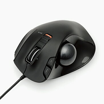 ELECOM（エレコム） USBトラックボール（親指操作タイプ） M-XT3URBKエレコム マウス マウス トラックボール トラックボールマウス マウス 有線 マウス usb ゲーミンググレード レシーバー ファンクションボタン ゲーム web パソコン マウス ノートパソコン マウス