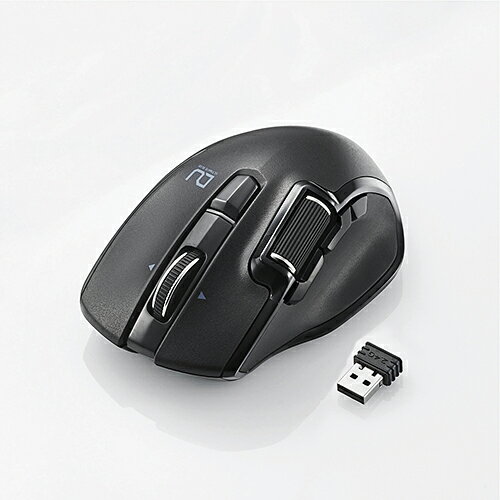 第1位獲得 Elecom エレコム Ultimate Blueマウス Dualシリーズ ハードウェアマクロ搭載 サイドホイール 高速スクロール 無線 Sサイズ 6ボタン ブラック M Dws01dbbkハードウェアマクロ ワイヤレス マウス ショートカットキー オフィス向け ハイスペックモデル 超