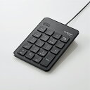 ELECOM(エレコム) 有線薄型テンキーパッド TK-TCP018BK