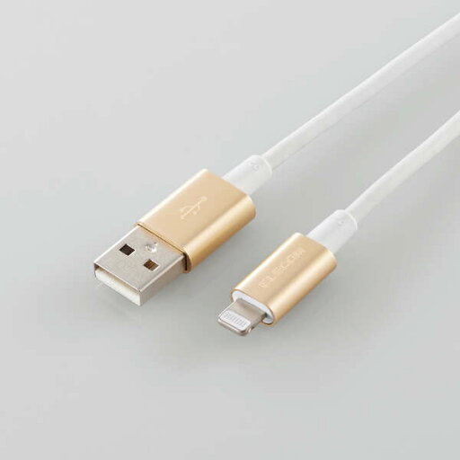 ELECOM(エレコム) 耐久仕様Lightningケーブル MPA-UALPS10GD ELECOM(エレコム) 耐久仕様Lightningケーブル MPA-UALPS10GD