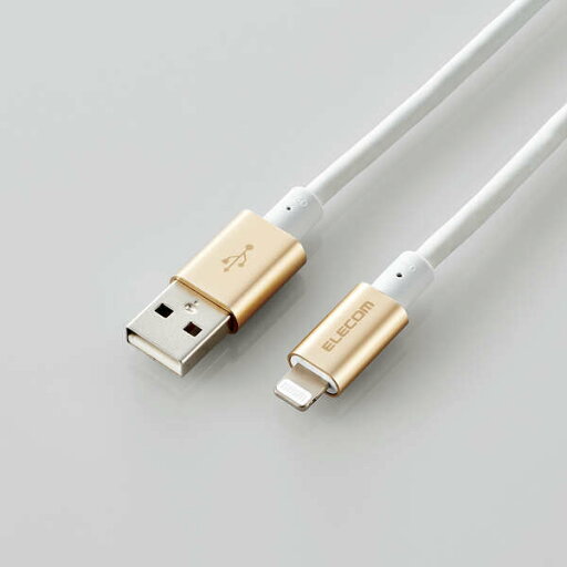 ELECOM(エレコム) 耐久仕様Lightningケーブル MPA-UALPS20GD ELECOM(エレコム) 耐久仕様Lightningケーブル MPA-UALPS20GD