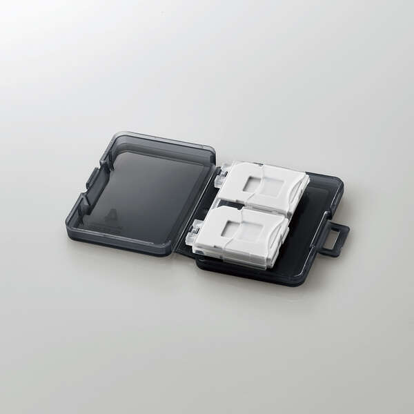 ELECOM（エレコム） SDケース 4枚収納 （SDカード1枚＋マイクロSDカード3枚） イン...