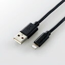 ELECOMiGRj iPhoneP[u CgjOP[u 1.5m iPad iPod f[^ʐM [d USB-A Lightning ubN RoHSwߏi10j MPA-UAL15BK